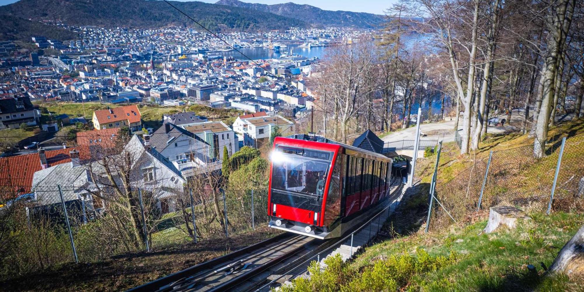 베르겐 Bryggen // Floyen Living 아파트 외부 사진
