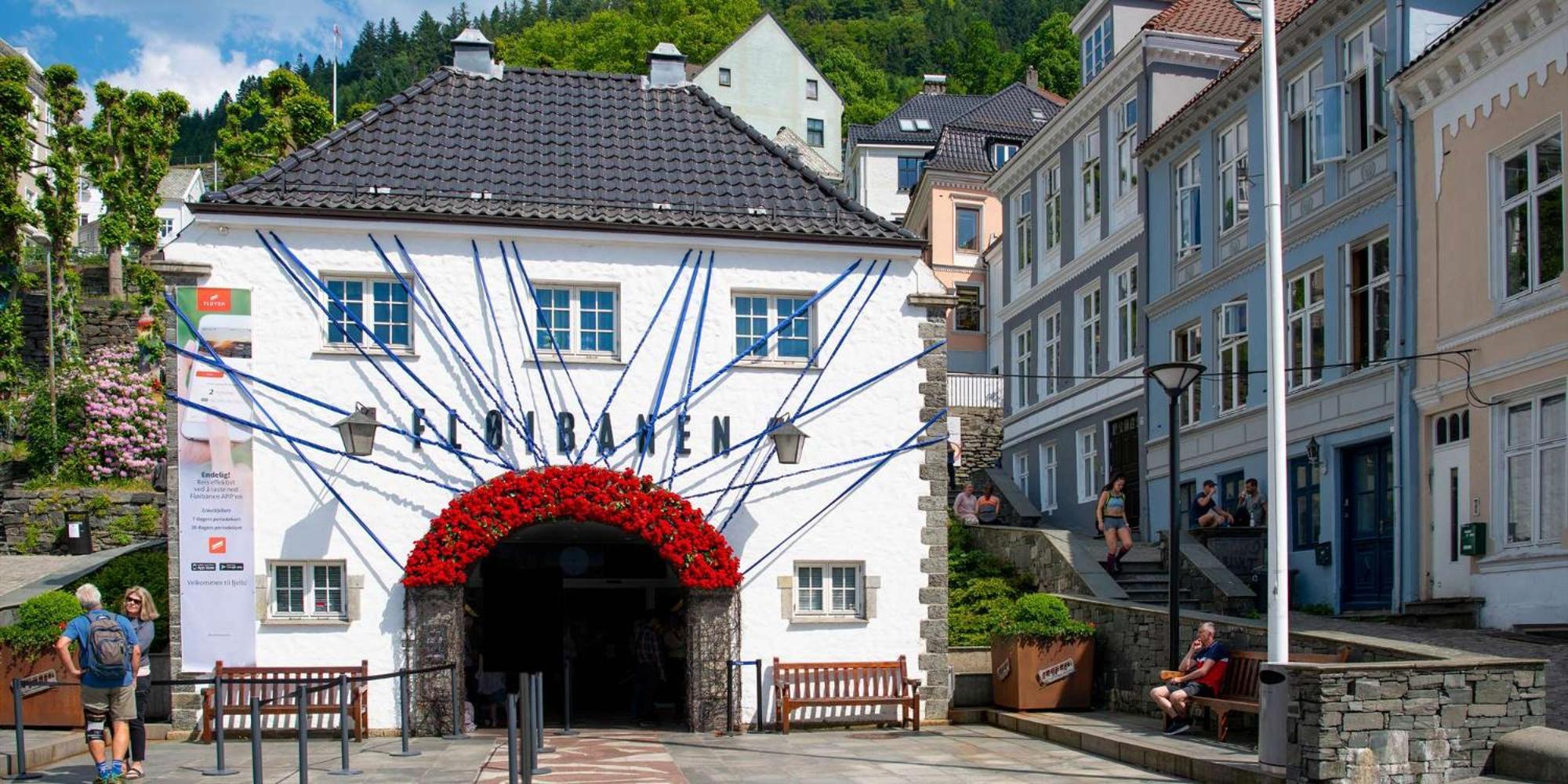 베르겐 Bryggen // Floyen Living 아파트 외부 사진