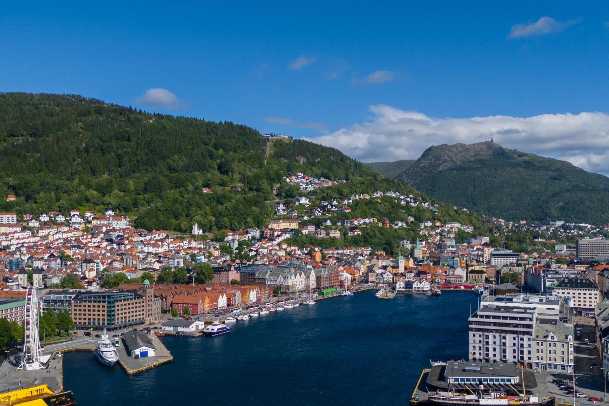베르겐 Bryggen // Floyen Living 아파트 외부 사진