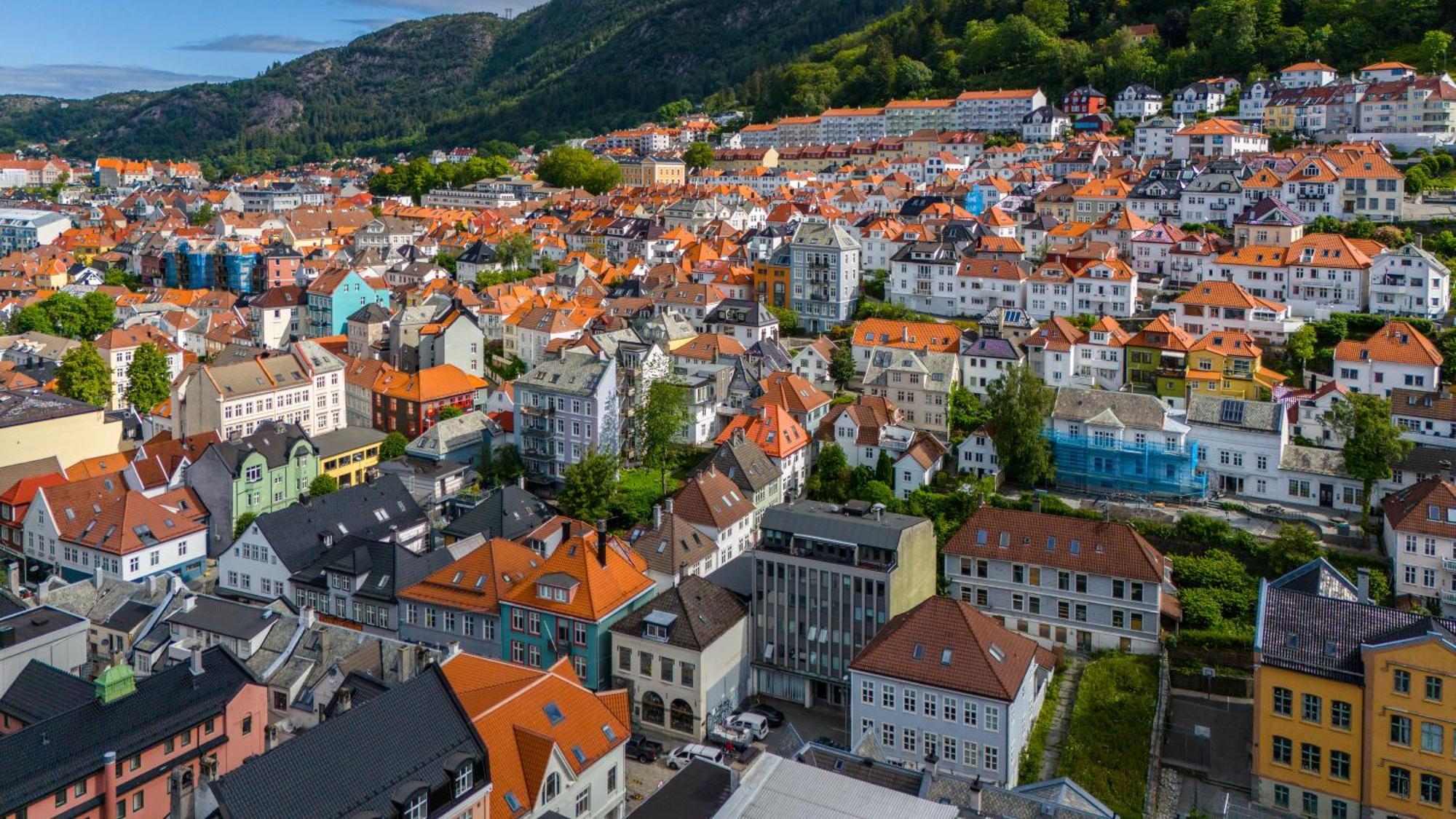 베르겐 Bryggen // Floyen Living 아파트 외부 사진